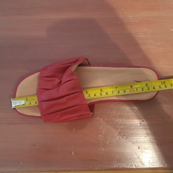 NEW  Harisya Wedge Slide Sandal CORSO COMO 8 RED - Picture 9 of 9